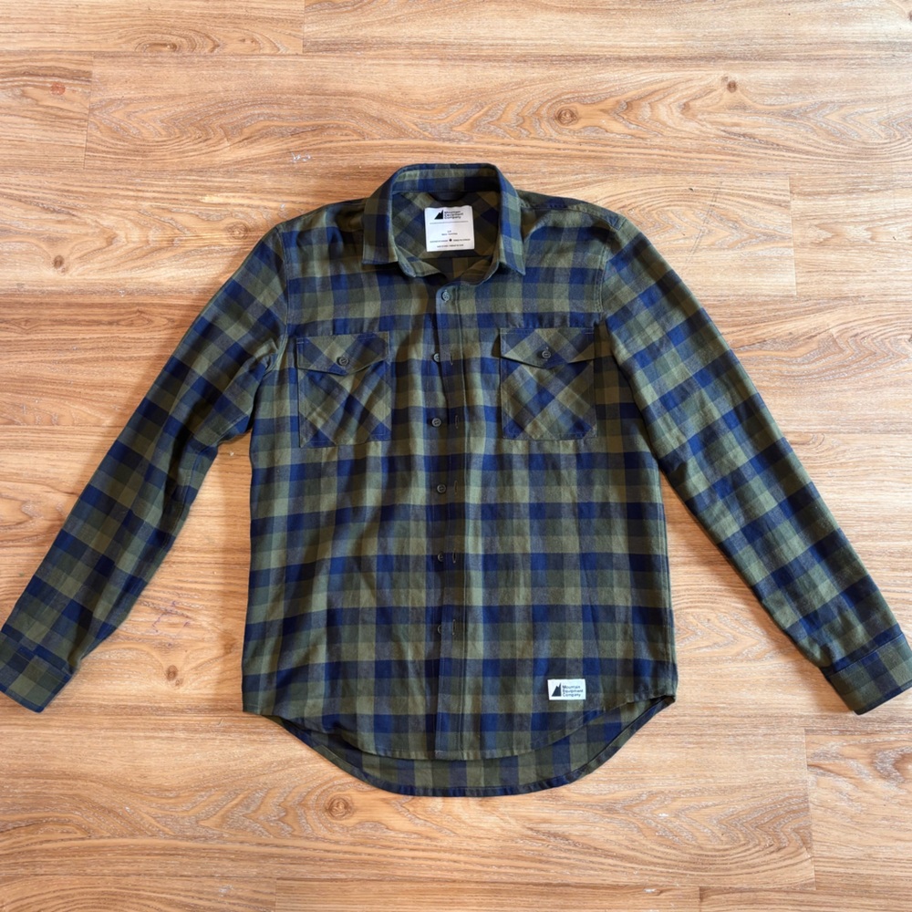 MEC Plaid Button-Up Shirt